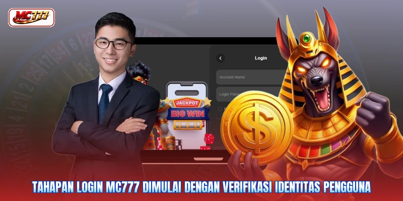 Tahapan login MC777 dimulai dengan verifikasi identitas pengguna